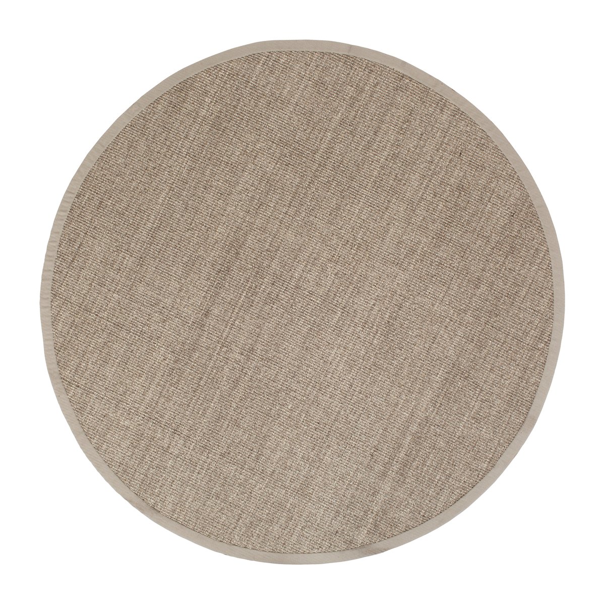 Dixie Jenny Sisal rond vloerkleed Natural grey o250 cm