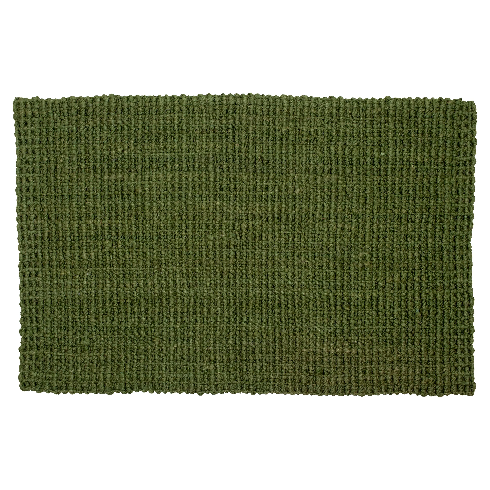 Jute deurmat dark green, 60x90 cm Dixie