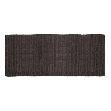 Jute deurmat zwart - 80 x 180 cm - Dixie
