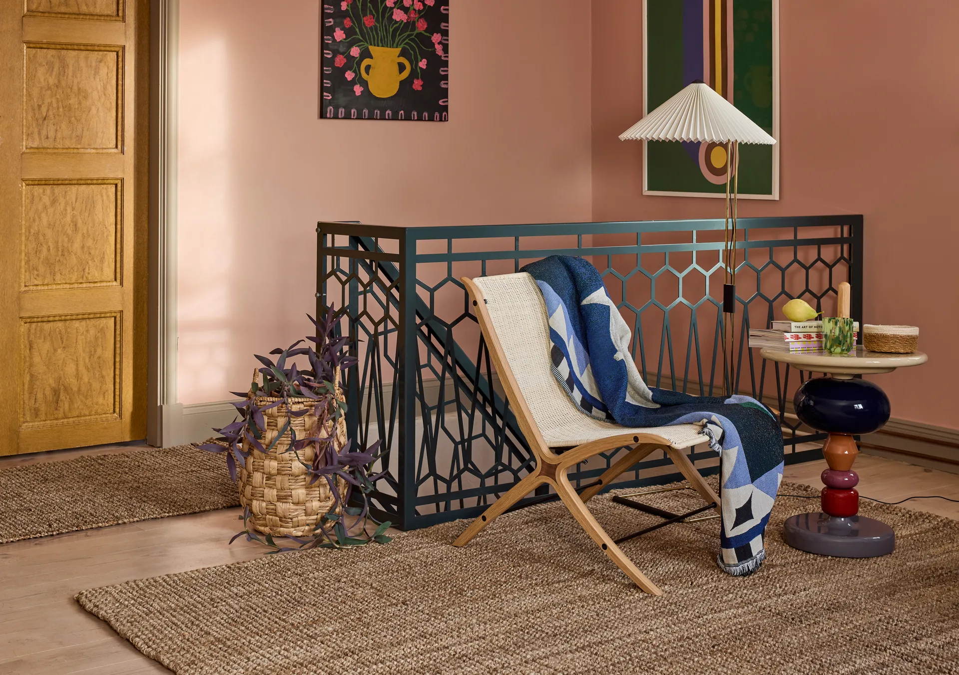 Jute vloerkleed natuurgrijs groot, 160x230 cm Dixie