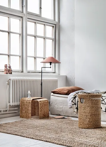 Lily wasmand rond 2 delen - Natural - Dixie