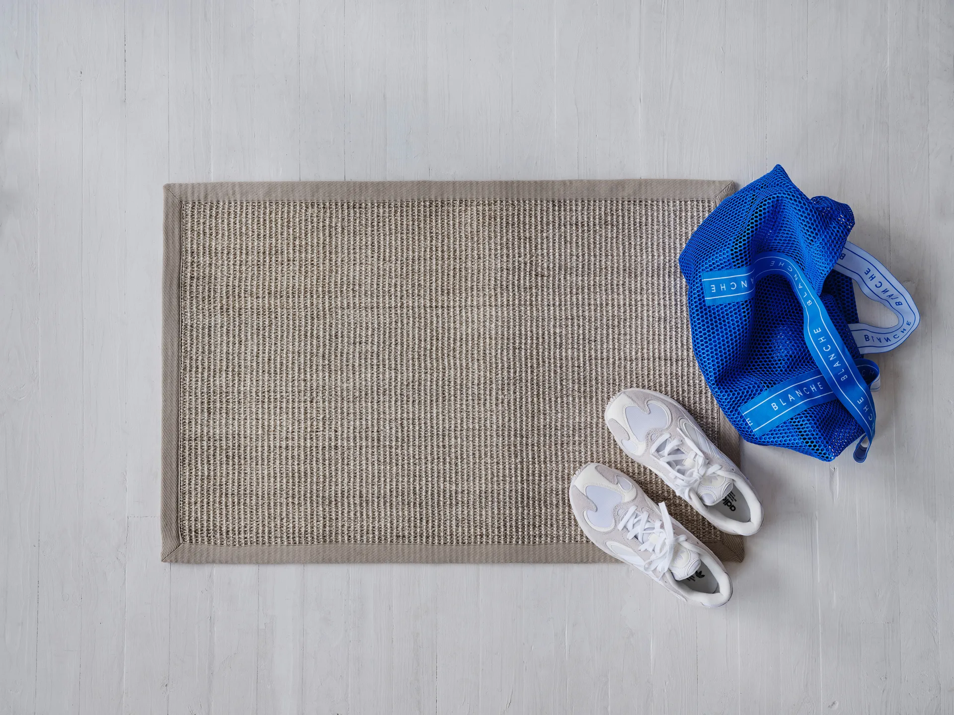 Sisal deurmat grijs, 60x90 cm Dixie