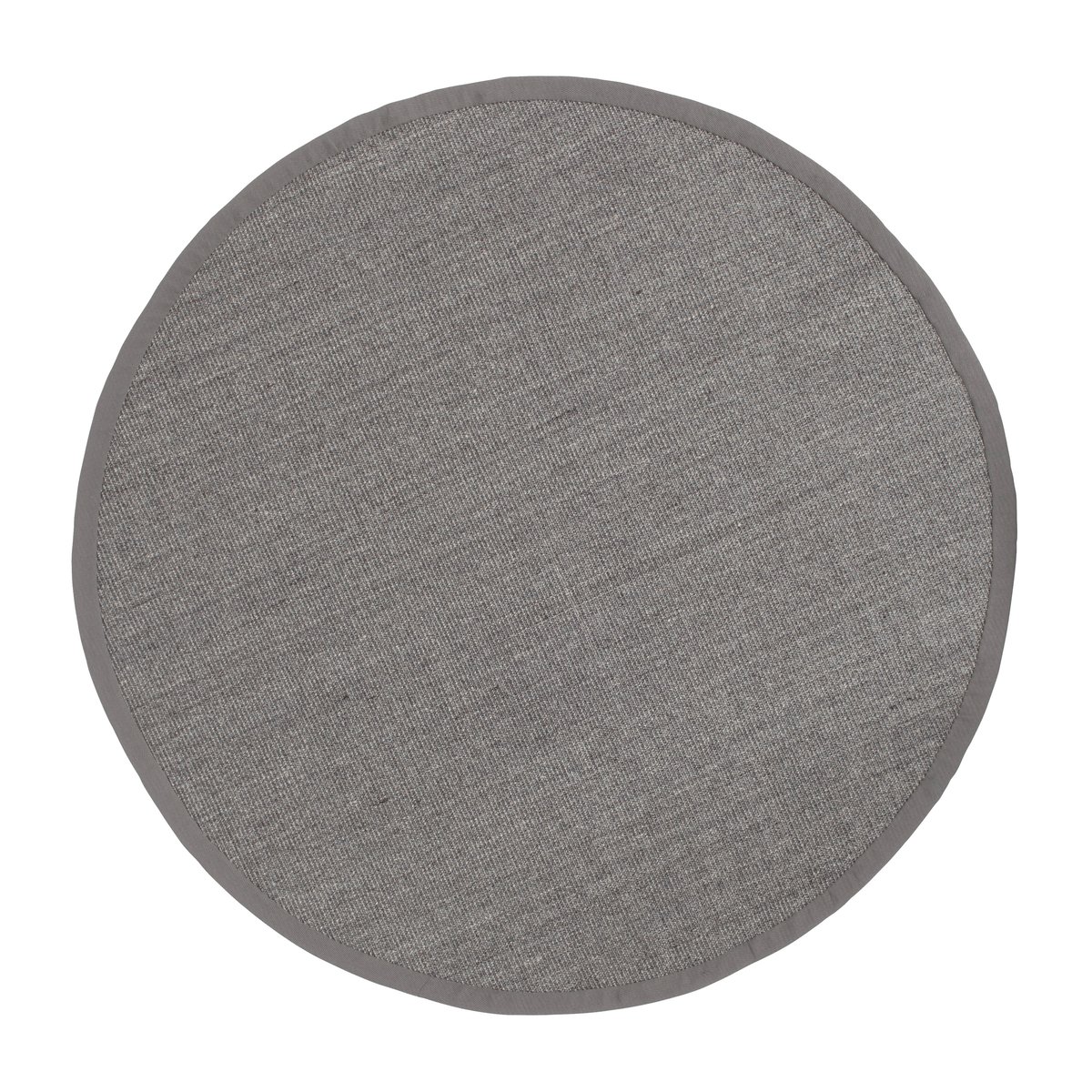 Dixie Sisal vloerkleed rond grijs o150 cm | Scandinavisch Interieur | Ronde vloerkleden | Grijs