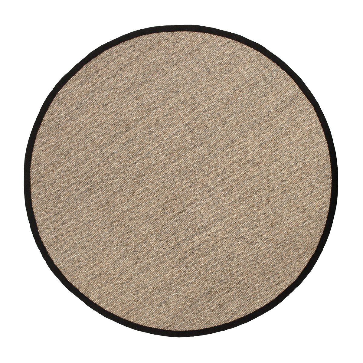 Dixie Sisal vloerkleed rond natuur o150 cm | Scandinavisch Interieur | Ronde vloerkleden | Bruin