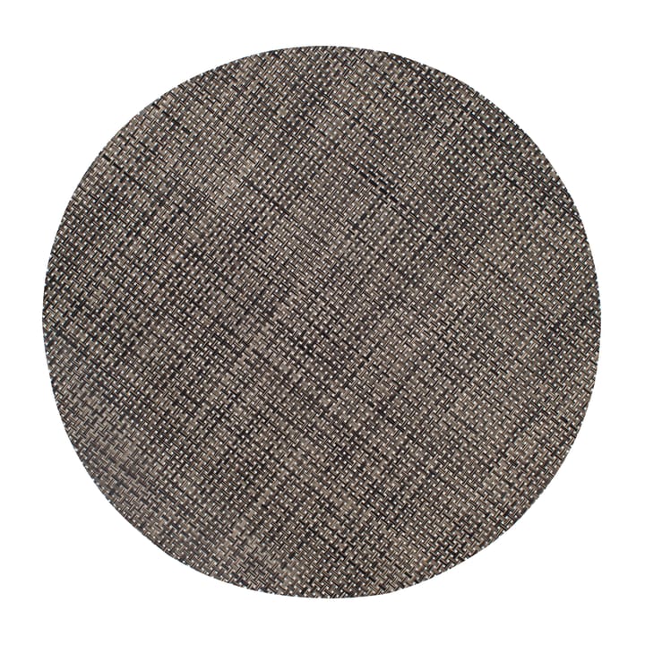 Sture placemat Ø38 cm - Zwart - Dixie