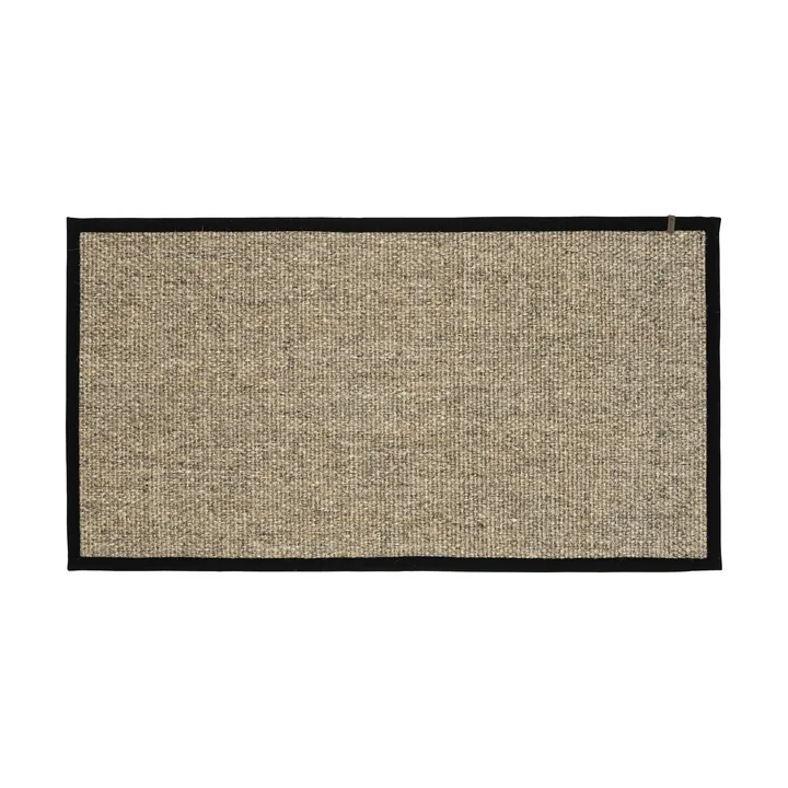Wilma deurmat met rand - Natural, 80x150 cm - Dixie