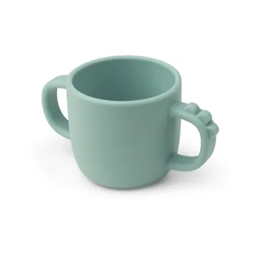 Croco peekaboo beker 17 cl - Blauw - Done by deer