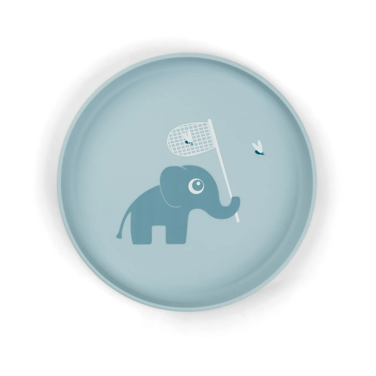 Done by deer Elphee foodie kinderbord Ø20 cm Blue