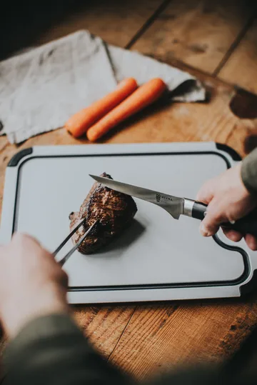 Asama fileermes 29,5 cm - Zwart handvat - Dorre