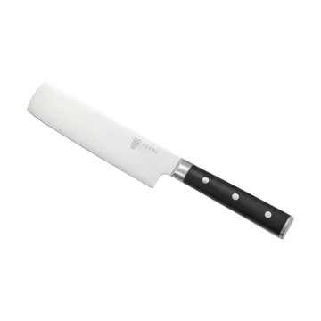 Asama Nakiri groentemes - Roestvrij staal, zwart, 31 cm - Dorre