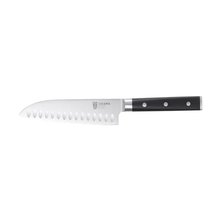 Asama santoku kokmes 18 cm - Roestvrij staal - Dorre
