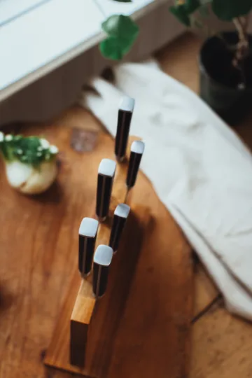 Asama santoku kokmes 18 cm - Roestvrij staal - Dorre