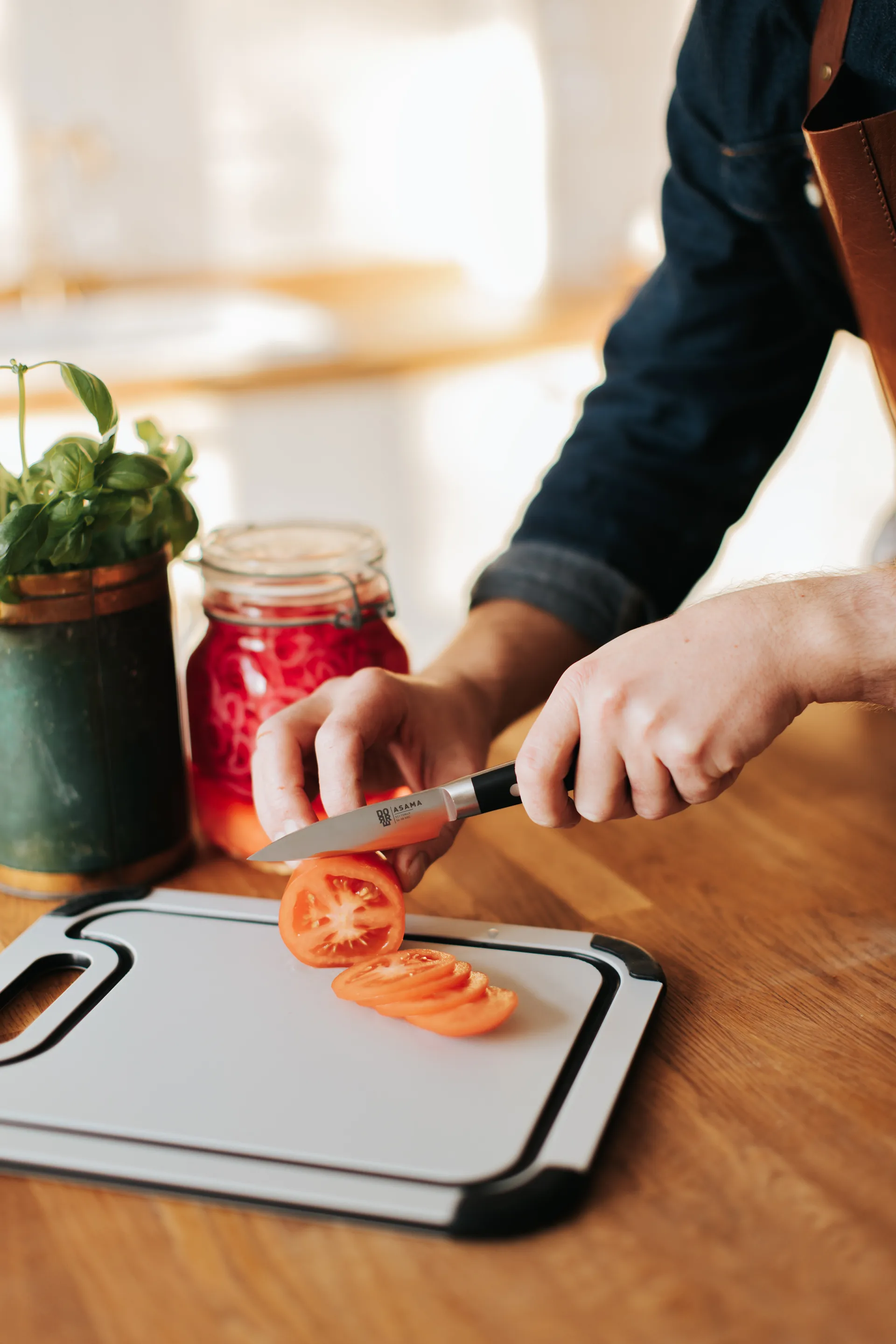 Asama schilmes 8 cm, Roestvrij staal Dorre