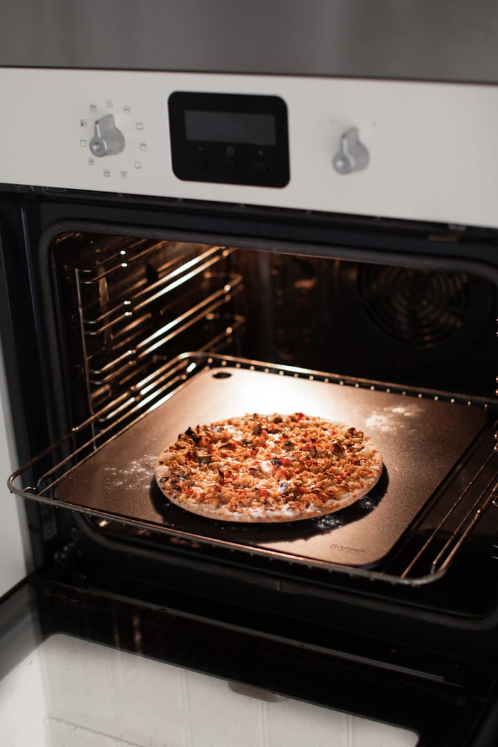 BBQ bakplaat/pizzaplaat 36x36 cm, Staal Dorre