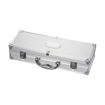 BBQ grillset - Roestvrij staal, 5 delen, geschenkdoos - Dorre