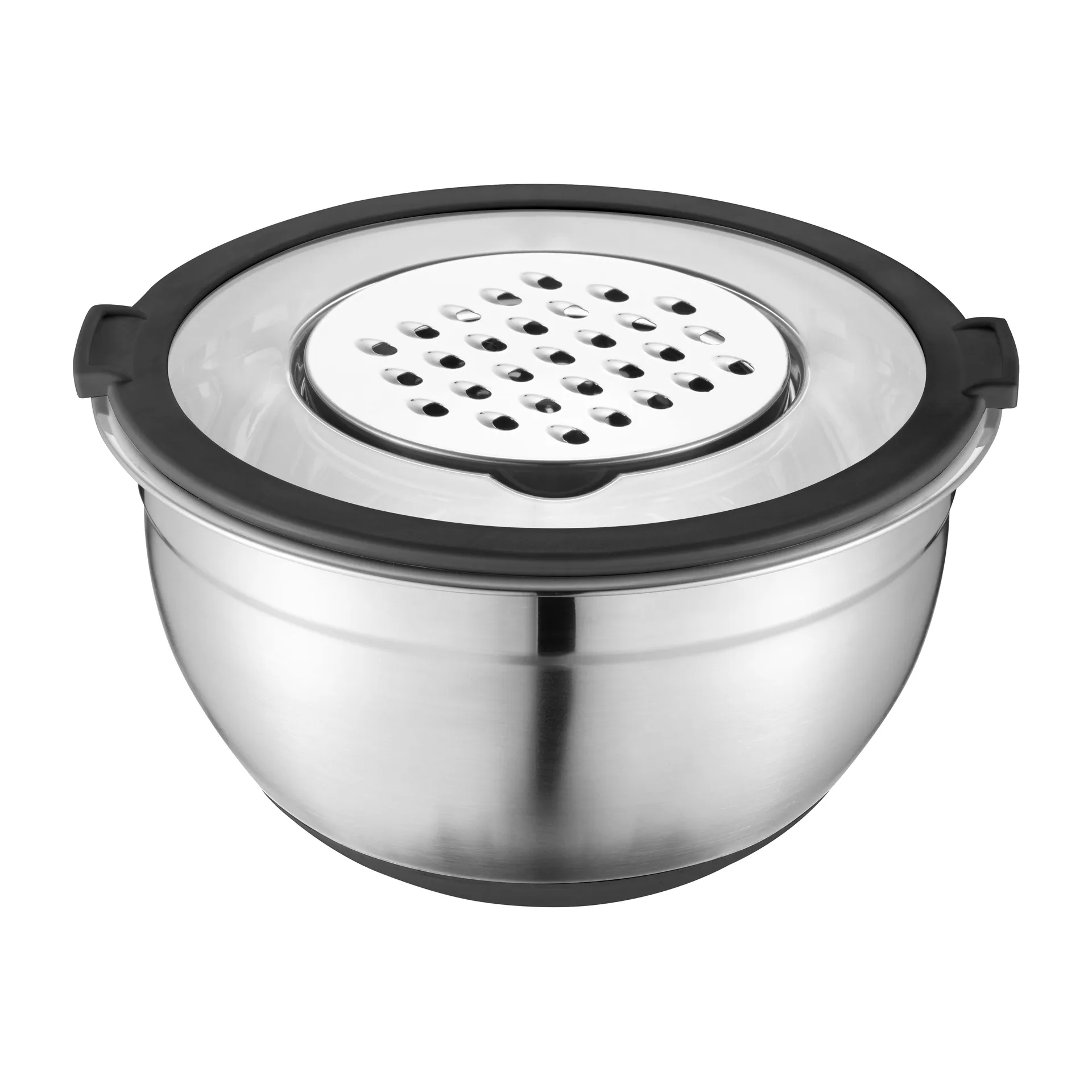 Betje beslagkom met rasp 5-delig, Roestvrij staal Dorre