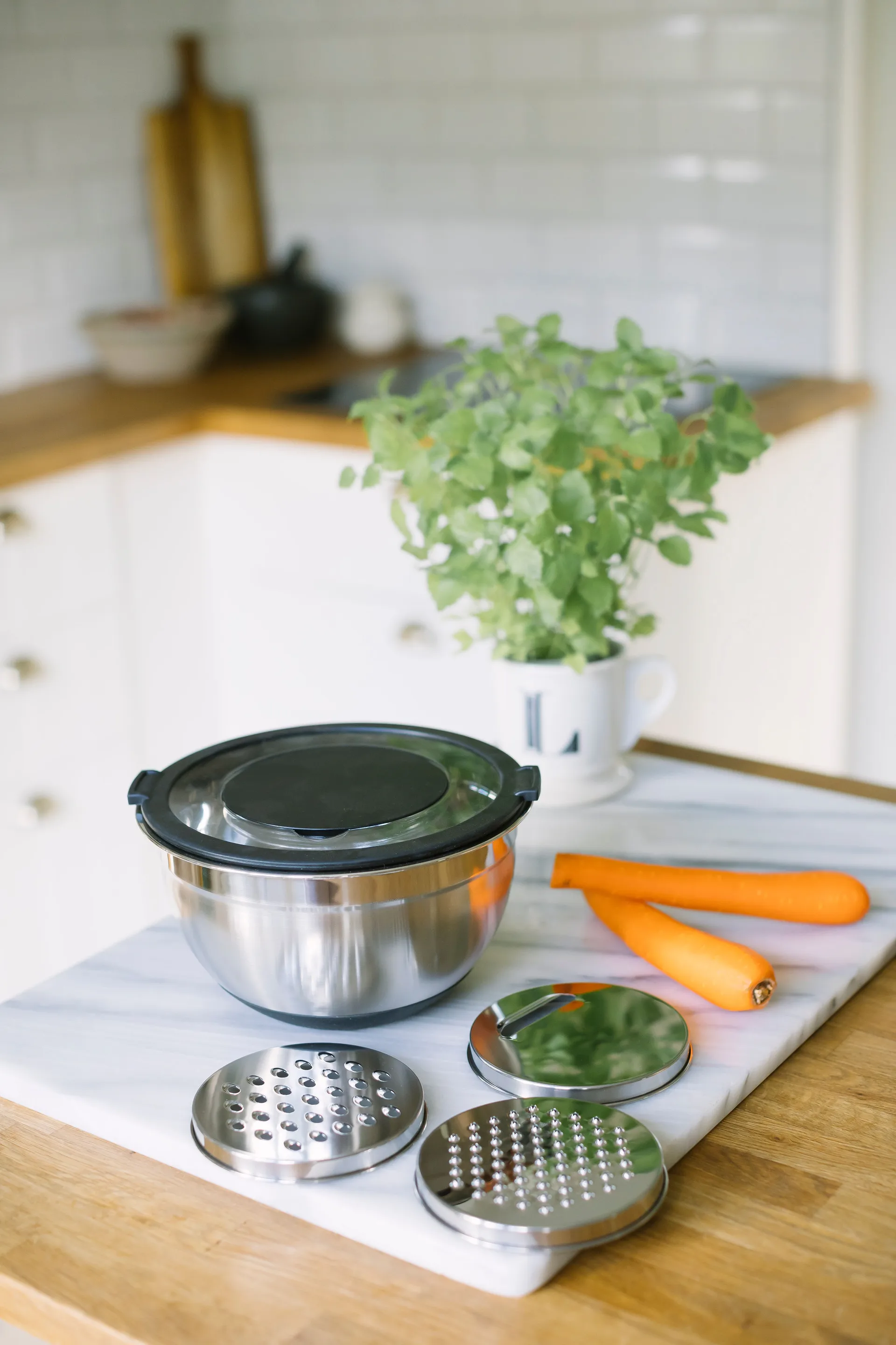 Betje beslagkom met rasp 5-delig, Roestvrij staal Dorre