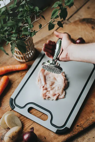 Birdie vleesvermalser omkeerbaar 14,5×8,3×8,3 cm - Roestvrij staal - Dorre