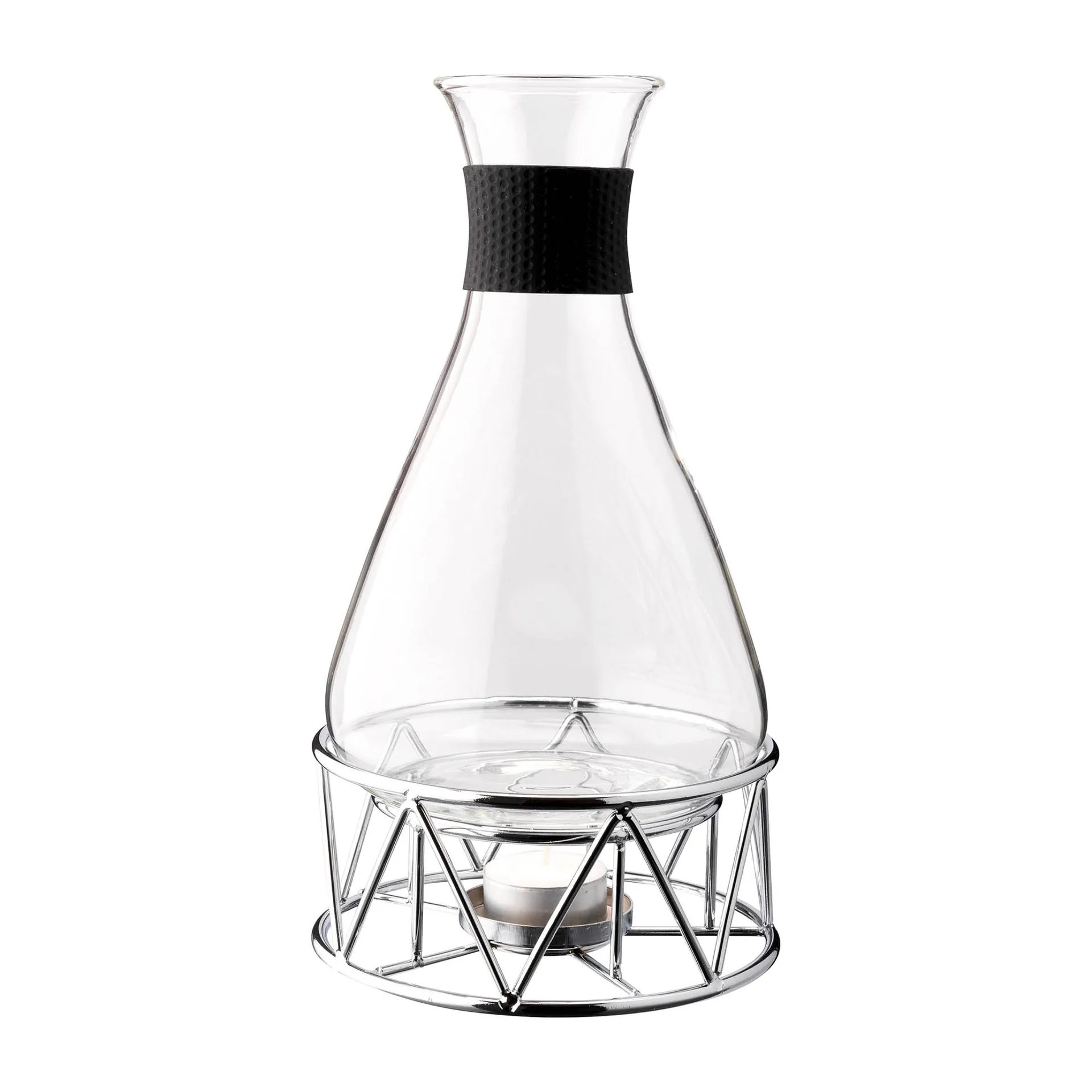 Björka glühweinkaraf 1 L, Glas-chroom Dorre