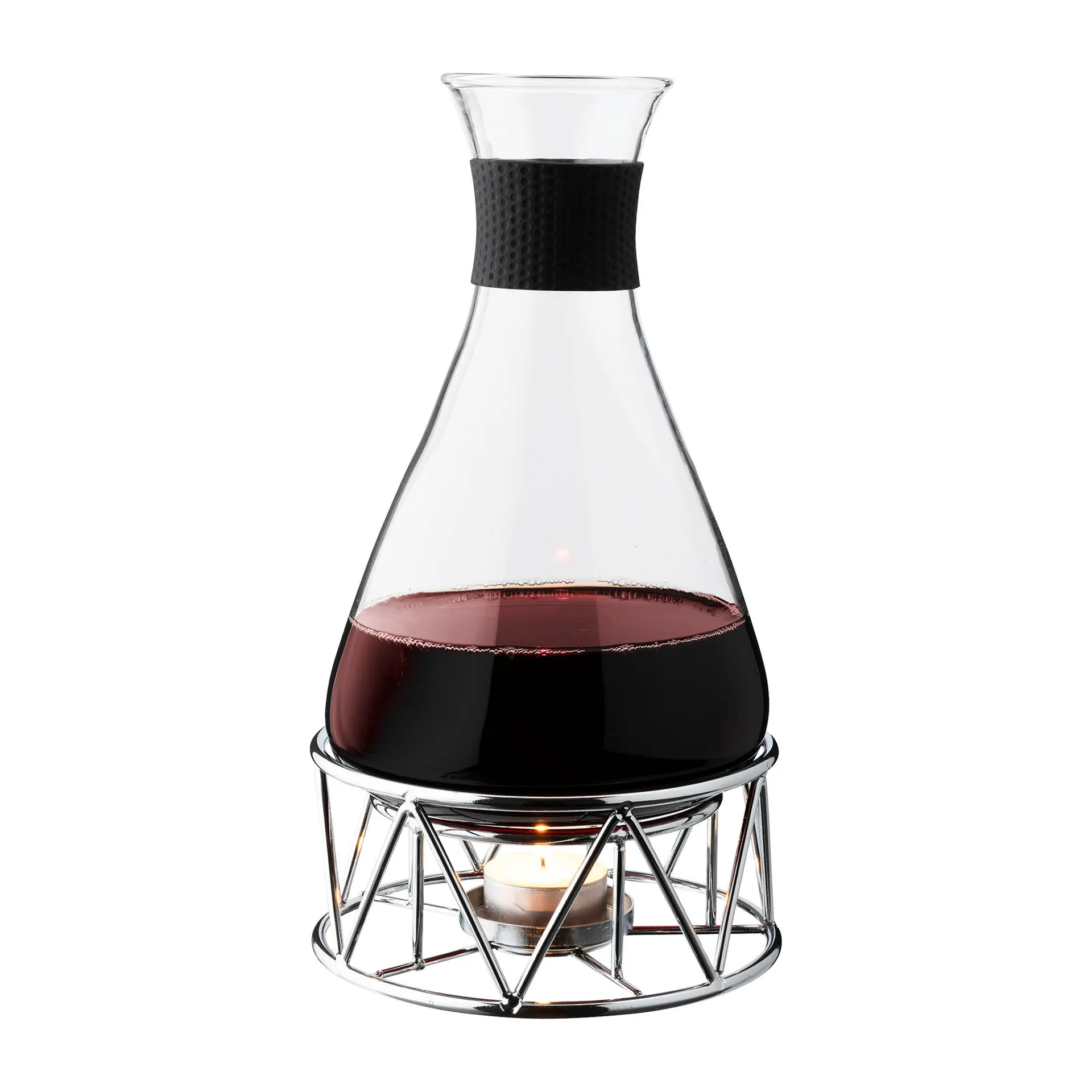 Björka glühweinkaraf 1 L, Glas-chroom Dorre