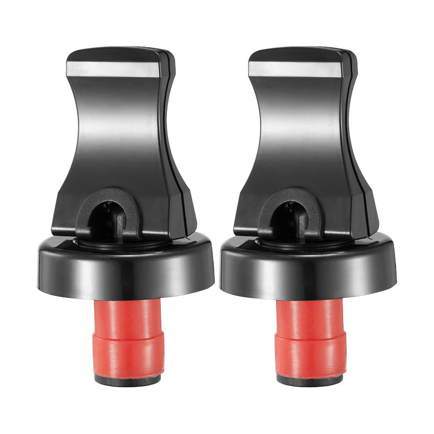 Dorre Bobo flesafsluiters 2-pack Zwart | Scandinavisch Interieur | Zwart