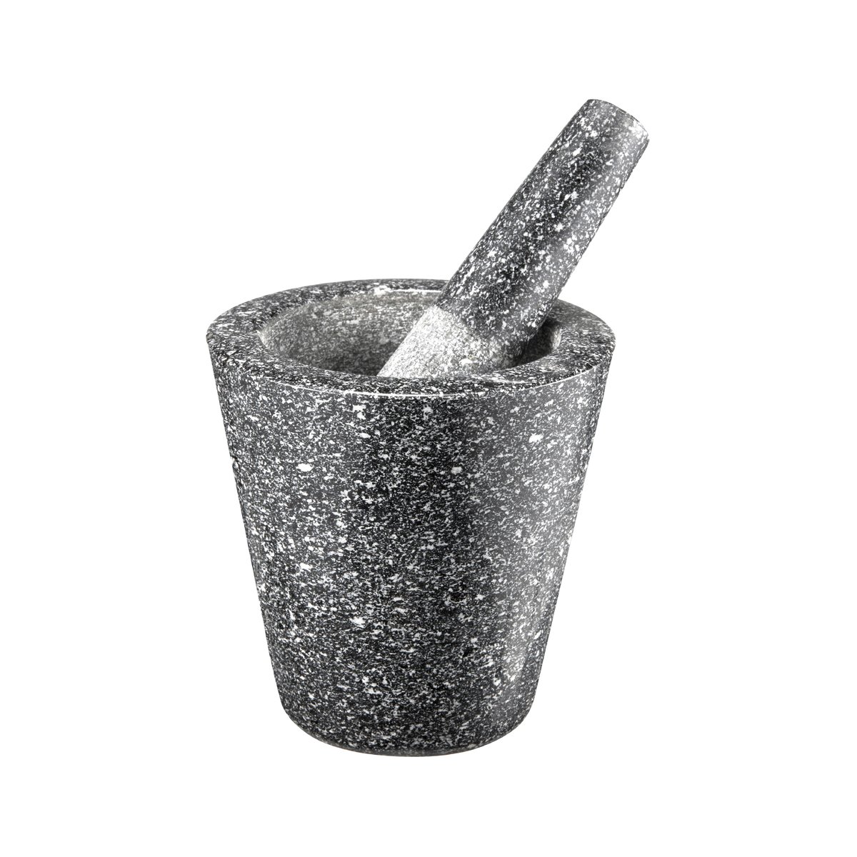 Dorre Boda vijzel o14 cm Graniet | Scandinavisch Interieur | Vijzels & stampers | Zwart