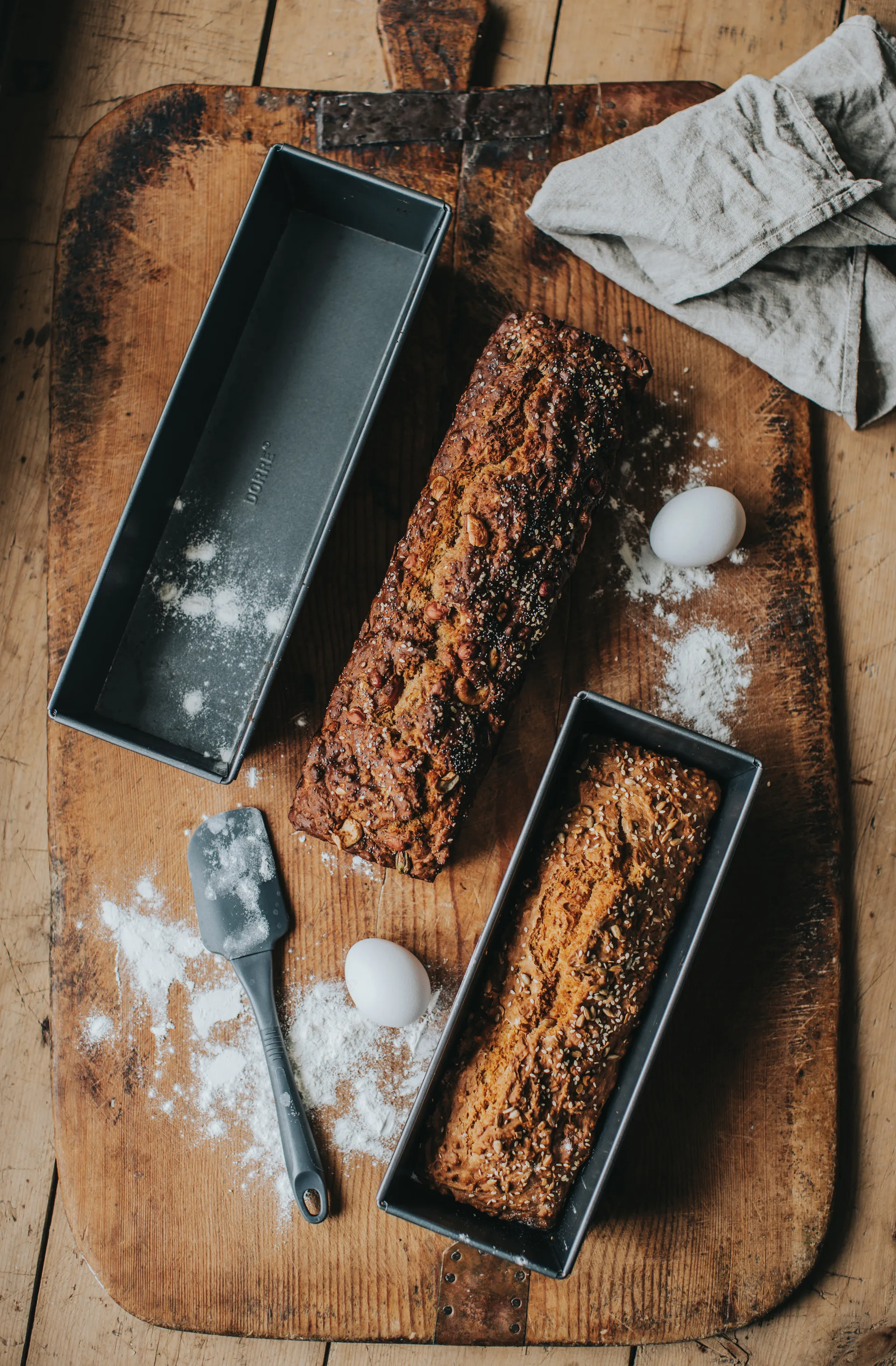 Brody broodvorm koolstofstaal, 31x11,4x7 cm Dorre