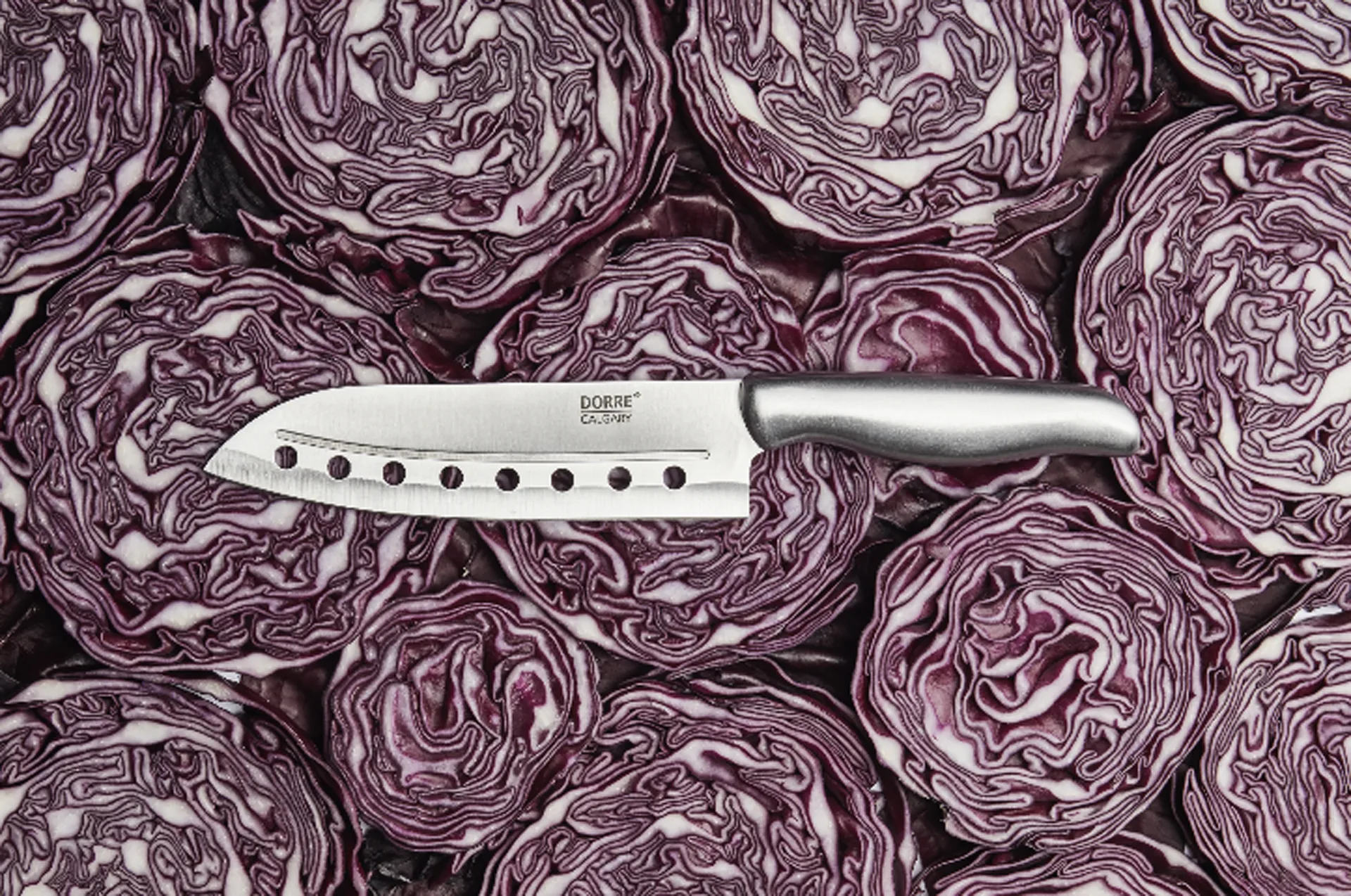 Calgary messenset 5-delig, Roestvrij staal Dorre