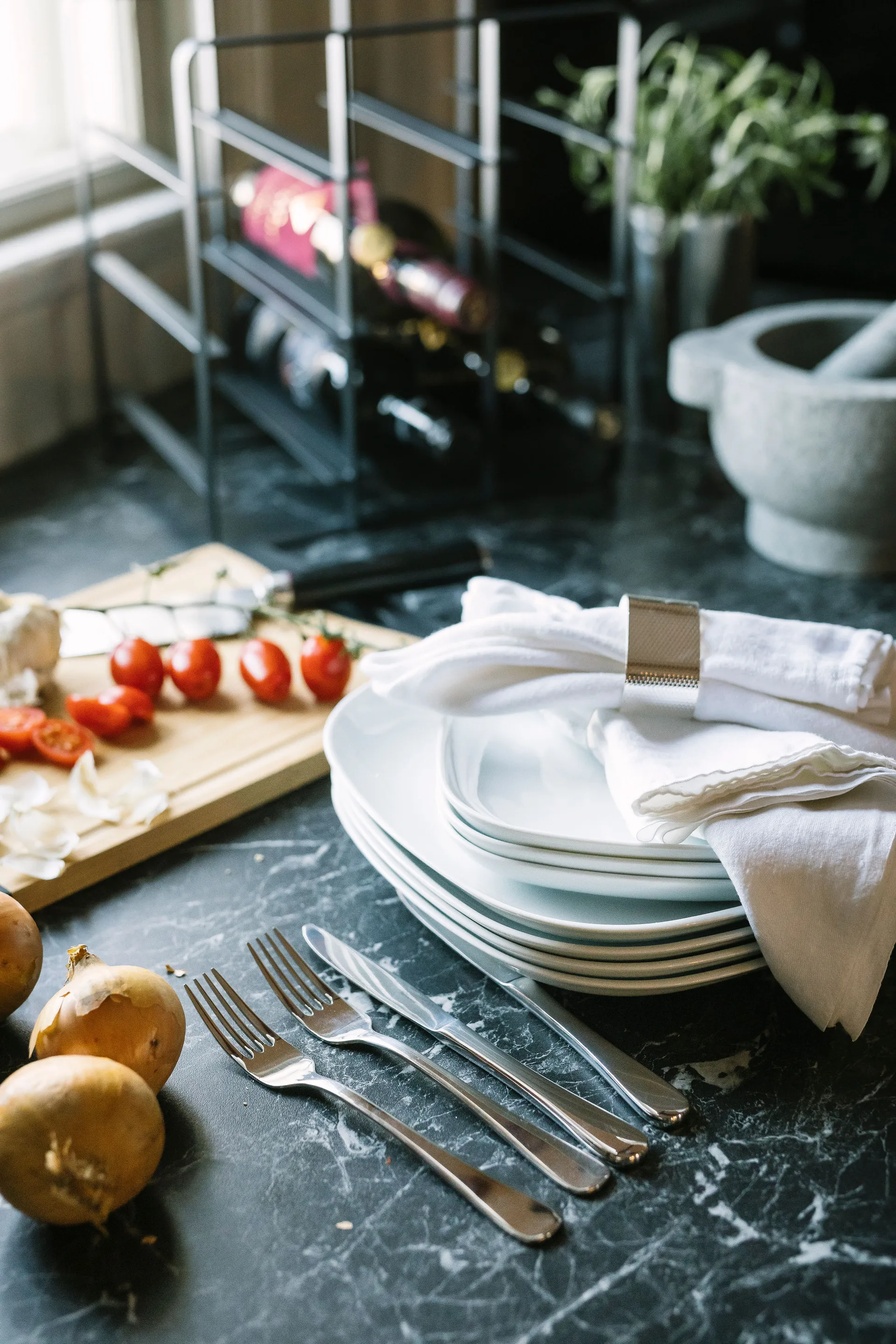 Classic bestekset roestvrij staal, 30-delig Dorre