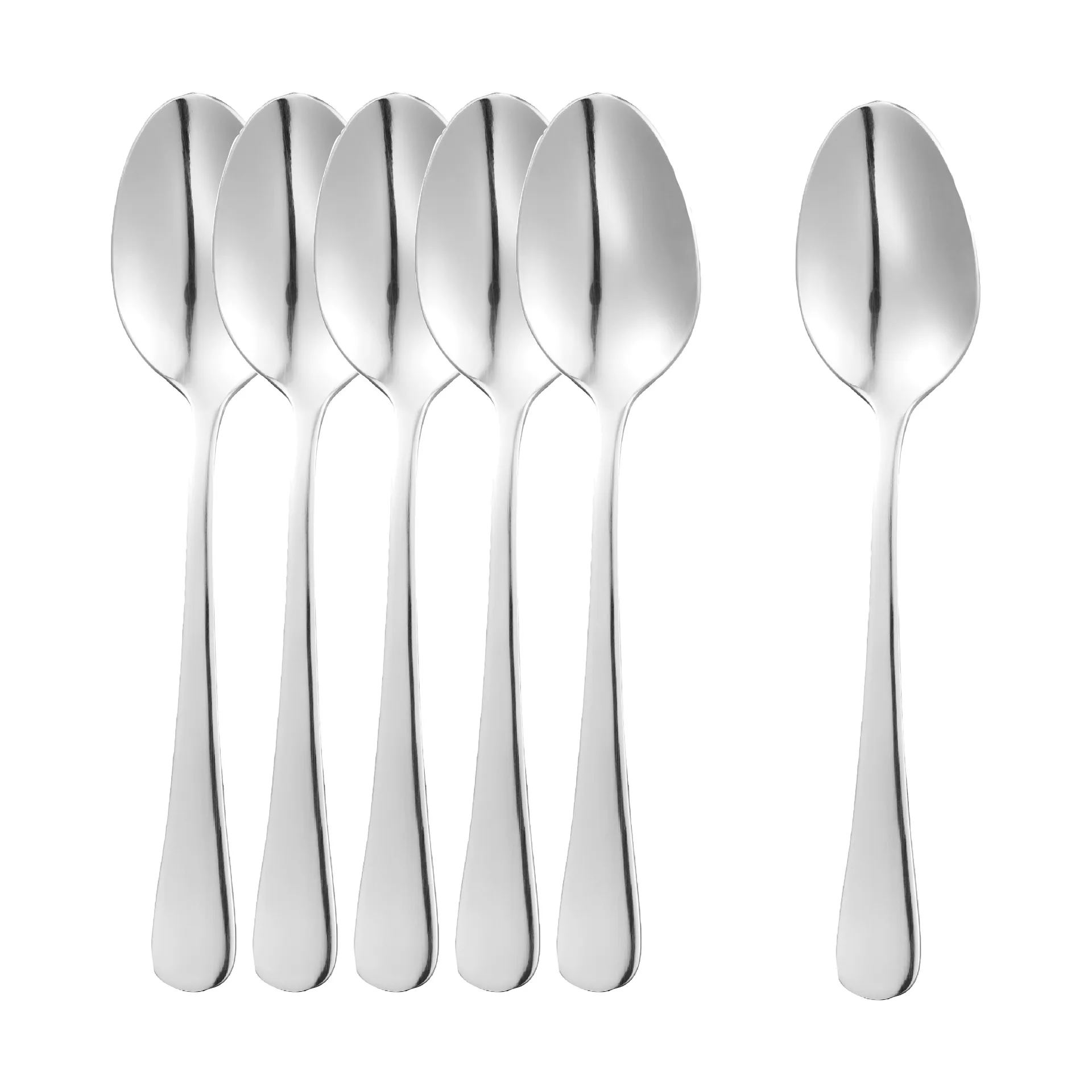 Classic koffielepels, Roestvrij staal, 6-pack Dorre