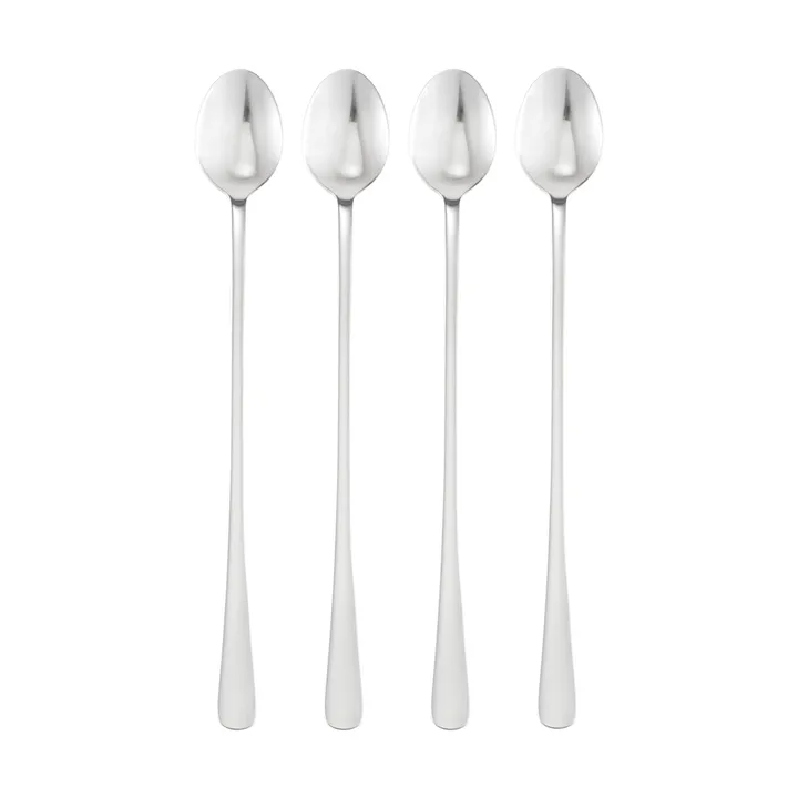 Classic koffielepels - Roestvrij staal, lang, 4-pack, 22 cm - Dorre