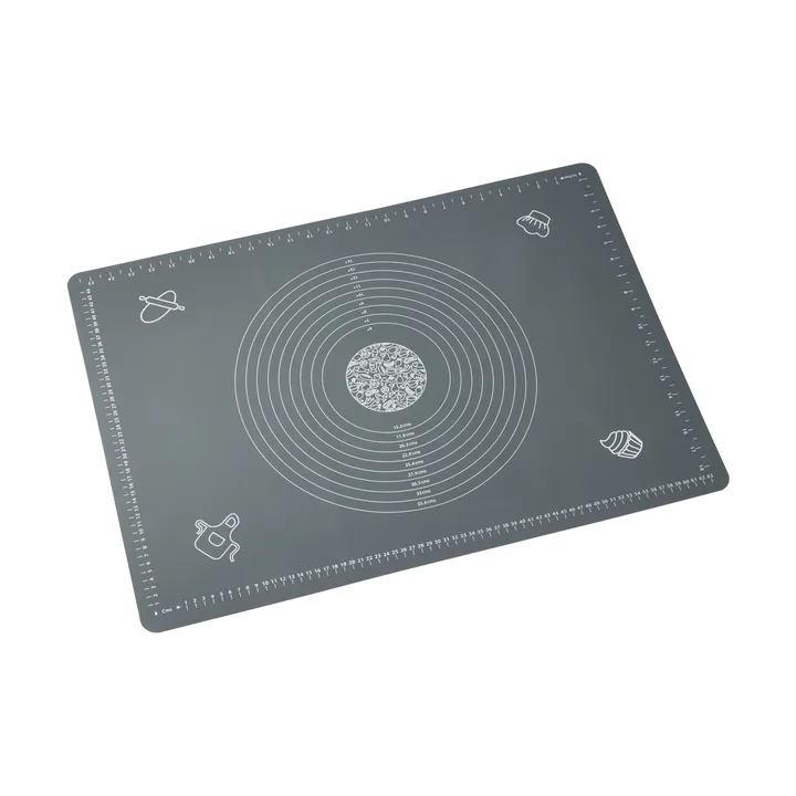 Cookie bakmat - Grijs, XL, siliconen, 50x70 cm - Dorre
