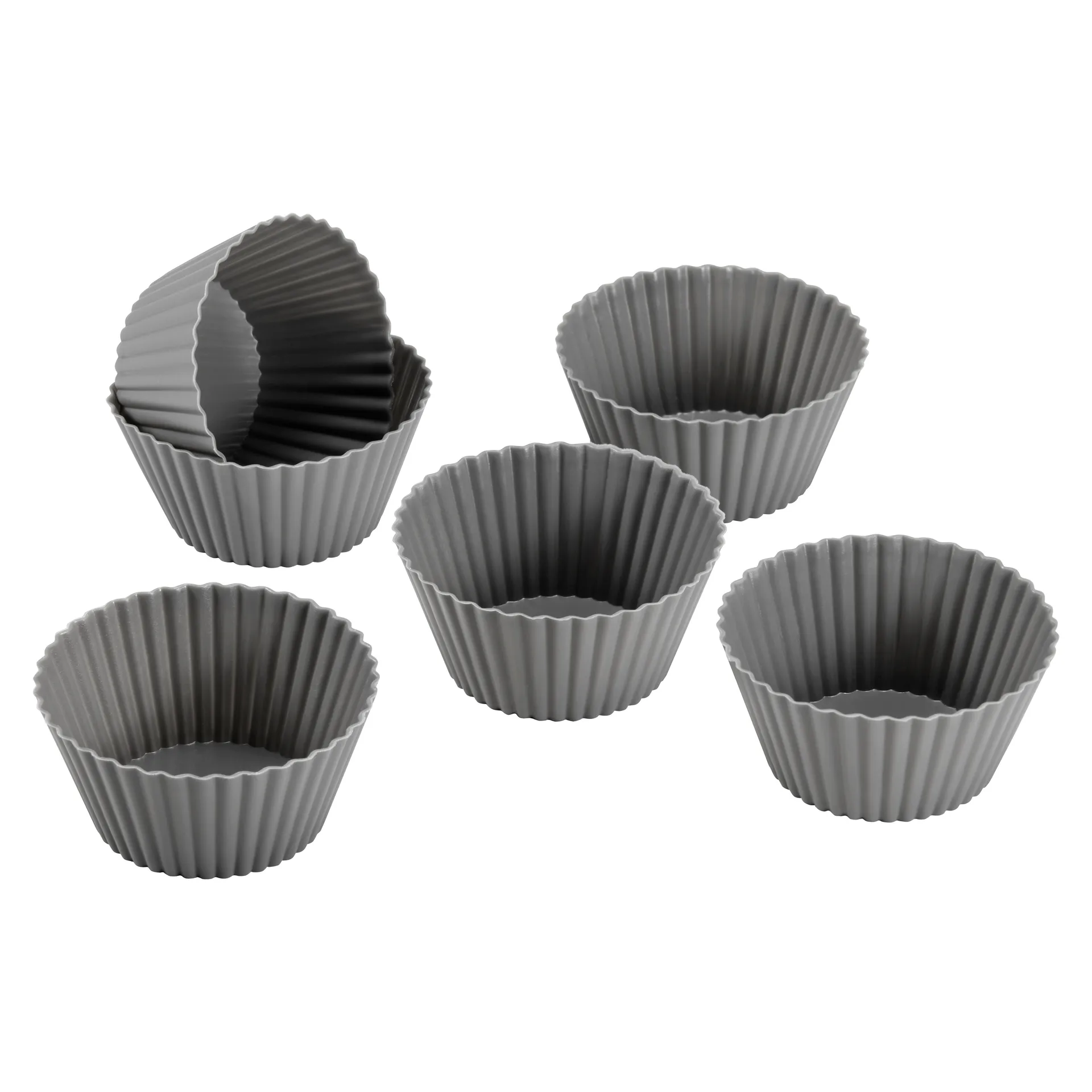 Cookie muffinvorm 6-pack, Grijs Dorre