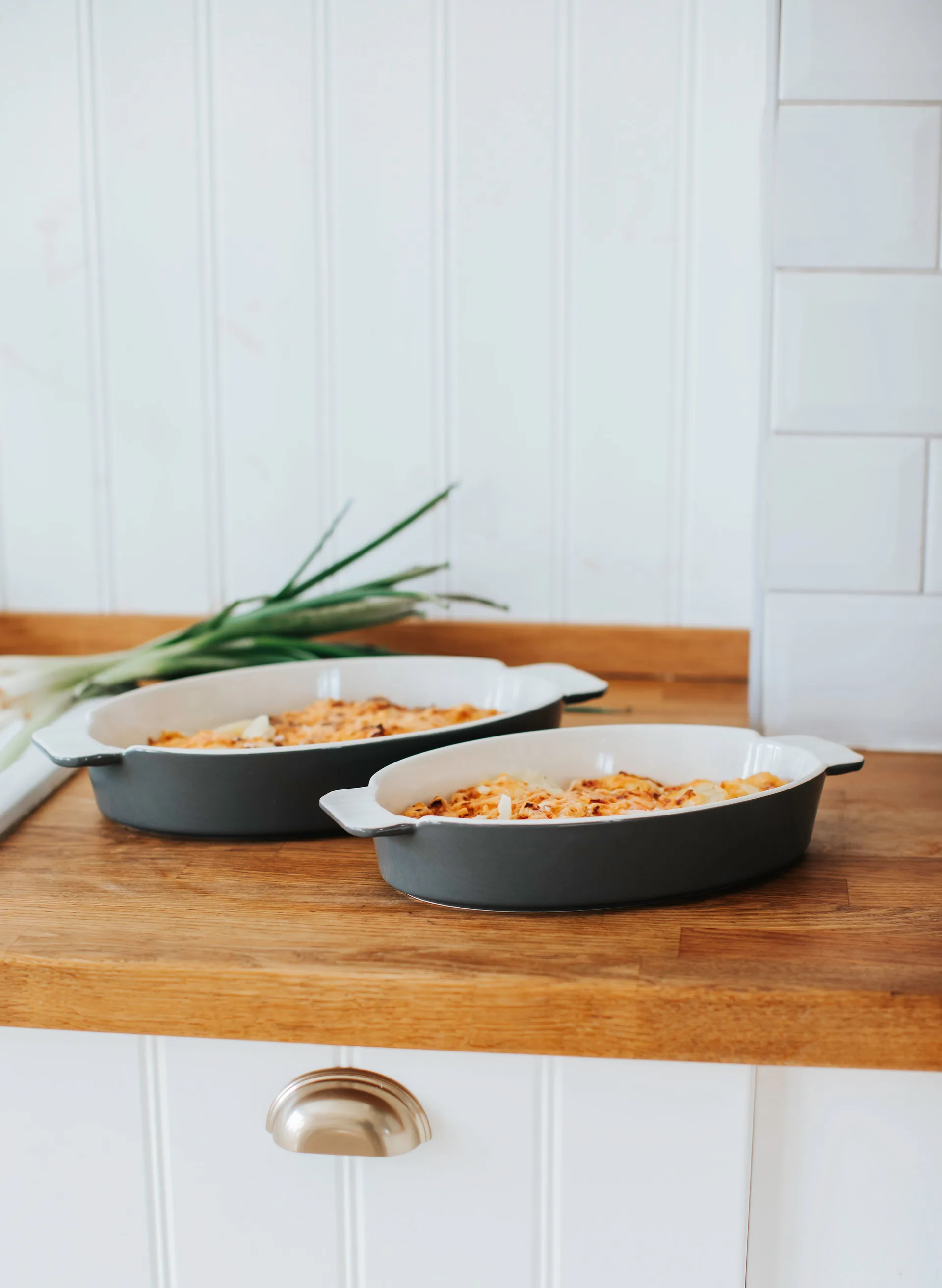 Gaby ovenschaal 2-delig , Grijs Dorre
