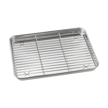 Gili gastronorm bakblik - Roestvrij staal, met rek, 31,5x24,5 cm - Dorre
