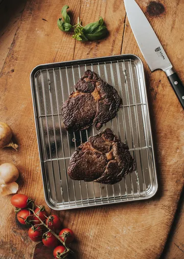 Gili gastronorm bakblik - Roestvrij staal, met rek, 31,5x24,5 cm - Dorre