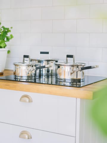 Kaci steelpannenset 6-delig - Roestvrij staal - Dorre