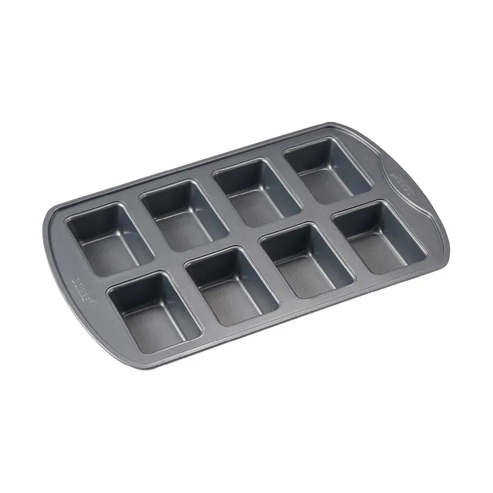 Karabo mini-broodvorm 8 vormen - 39,4x25,4x4 cm - Dorre