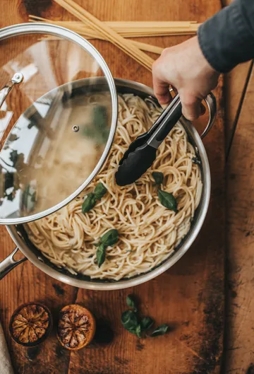 Kiah keukengreep zwart siliconenbescherming - Roestvrij staal - Dorre