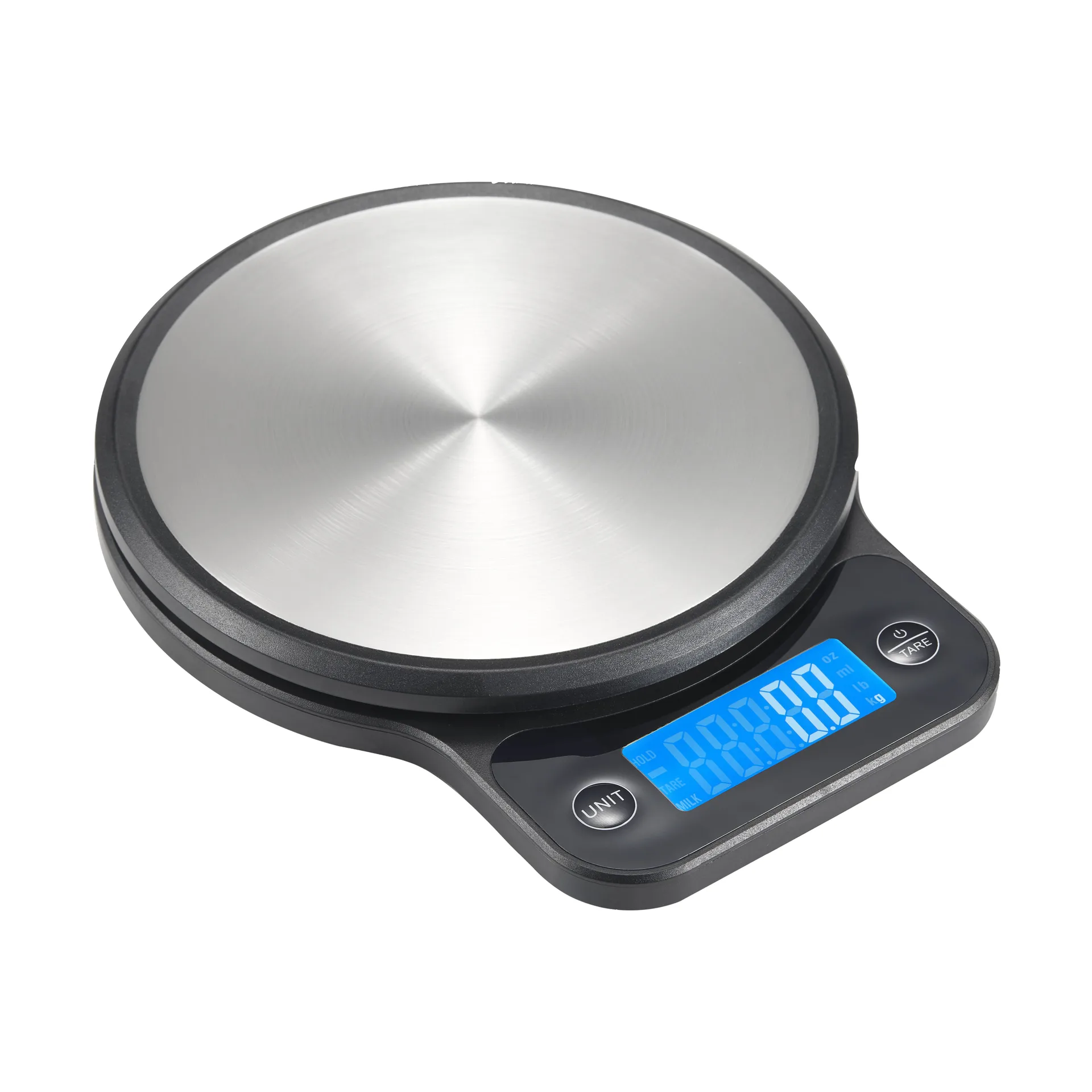 Kodi keukenweegschaal, Roestvrij staal-zwart Dorre