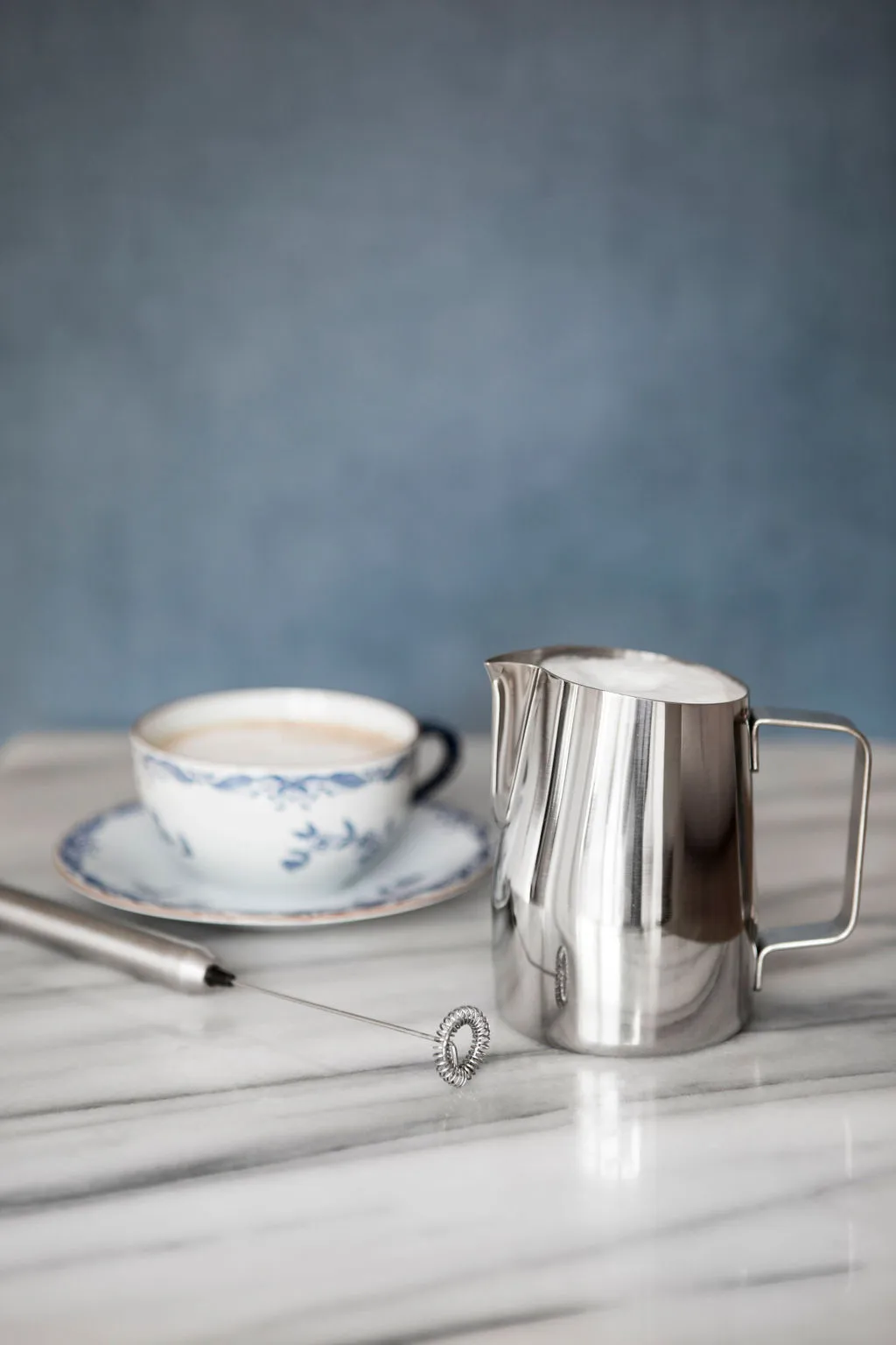 Macy melkopschuimer 25 cm, Roestvrij staal Dorre