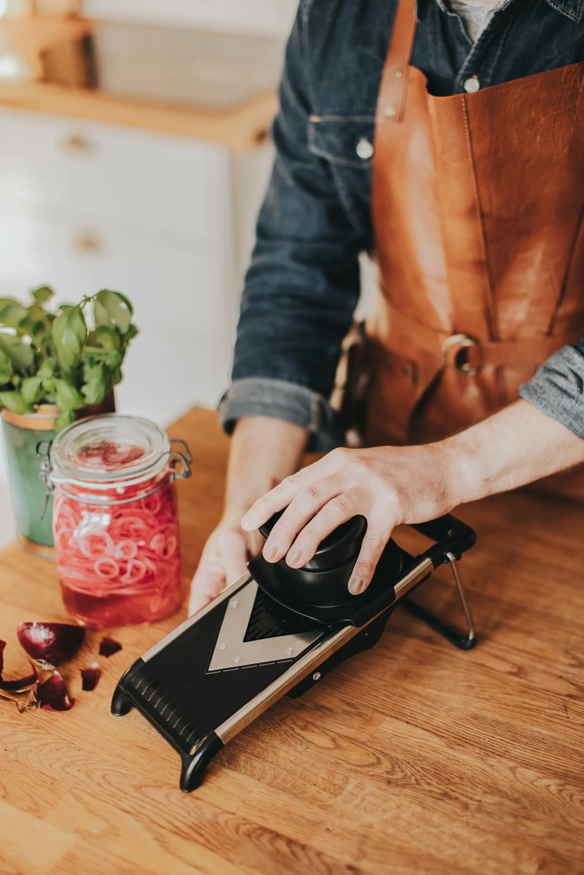 Mara mandoline op voet, 31,3x14,2x10,5 cm Dorre