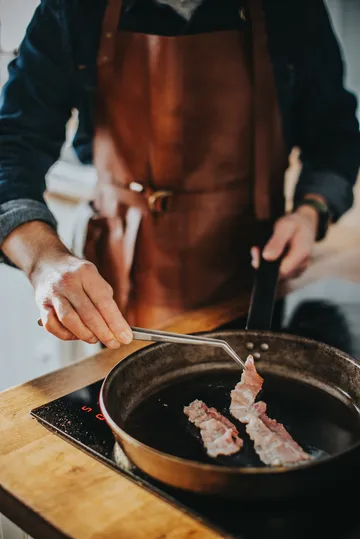 Miah voedingspincet gebogen punt 24x2,5 cm - Roestvrij staal - Dorre