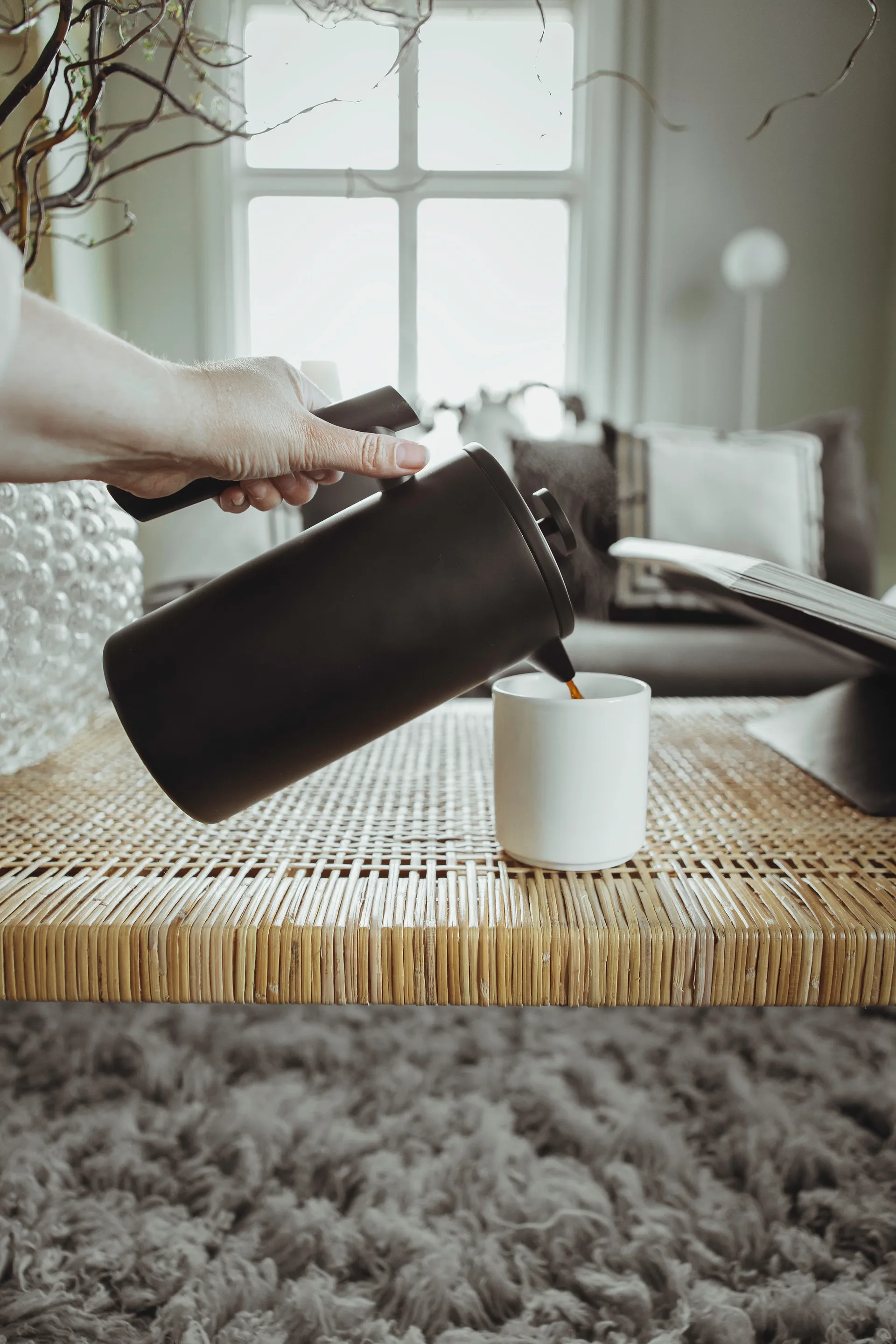 Prema cafetière 1 L, Zwart Dorre