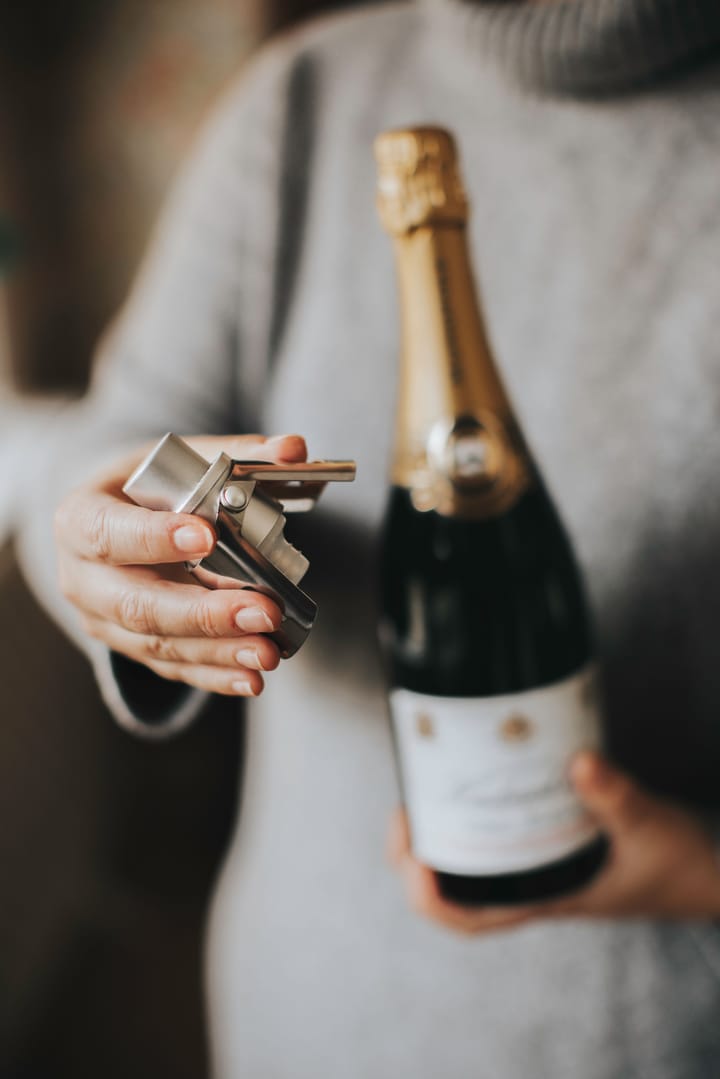 Pump it champagne-afsluiter, Zilver Dorre