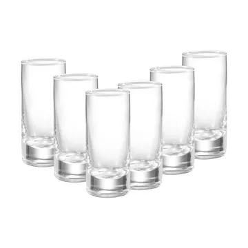Saba snapsglas - Recht, 6-pack, 6 cl - Dorre