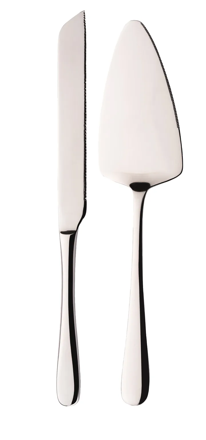 Sally serveerset 2-delig 25 cm - Roestvrij staal - Dorre