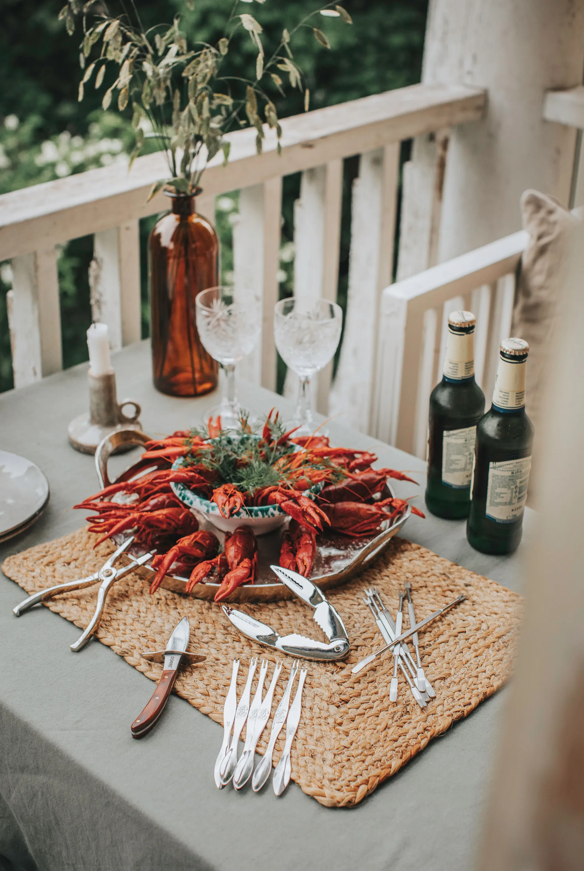 Skai schaaldierenset 15-delig, Roestvrij staal Dorre