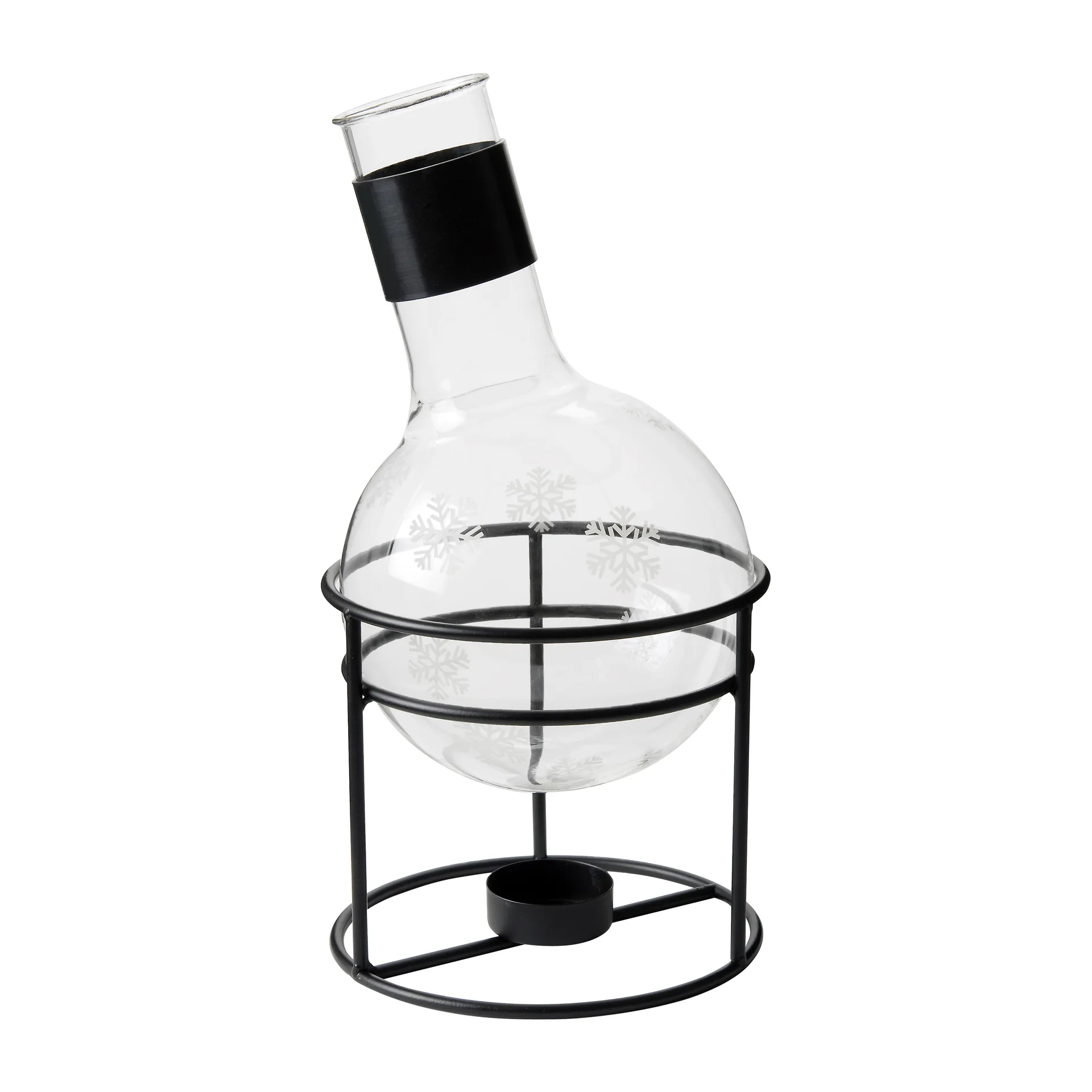 Snöstjärna glühweinfles 1,3 L, Glas-ijzer Dorre