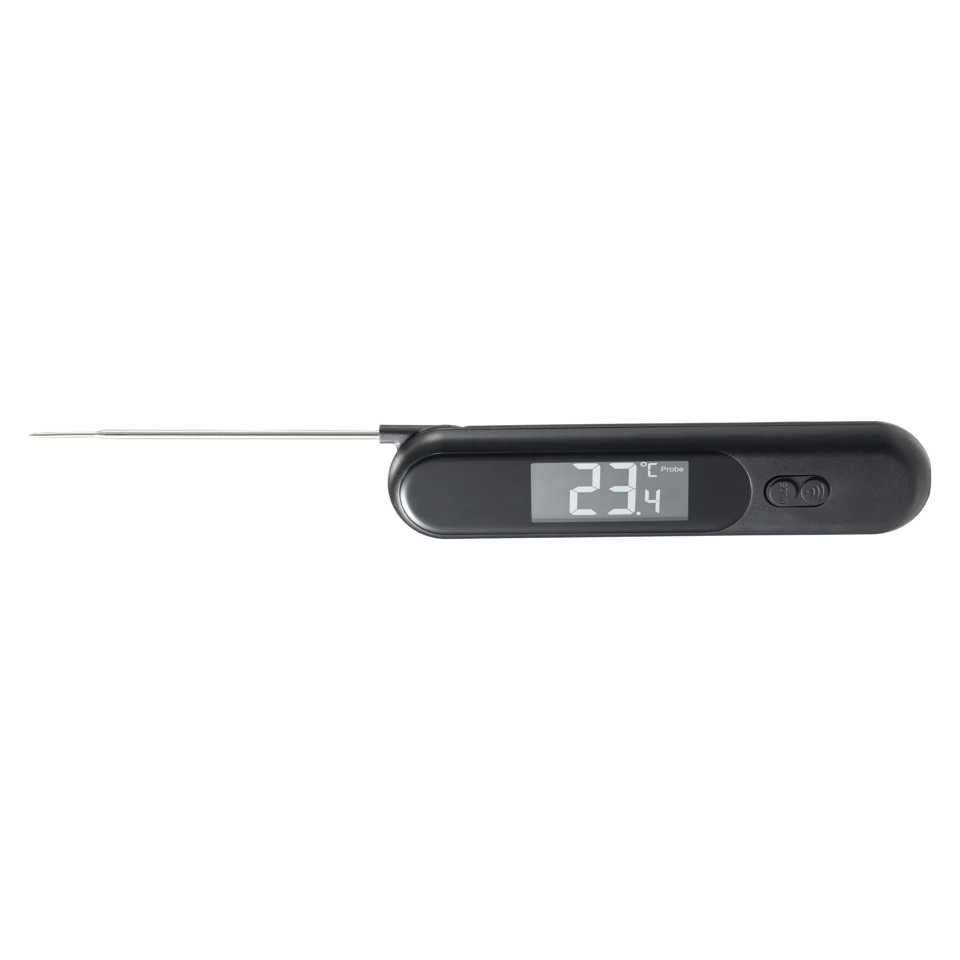 Trina thermometer 2-in-1 prik- & keukenthermometer, Zwart Dorre
